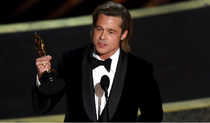 Brad Pitt, 'Parasite' win the Oscar
