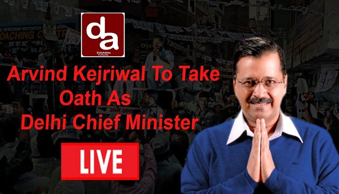 Arvind Kejriwal takes oath as Delhi Chief Minister today