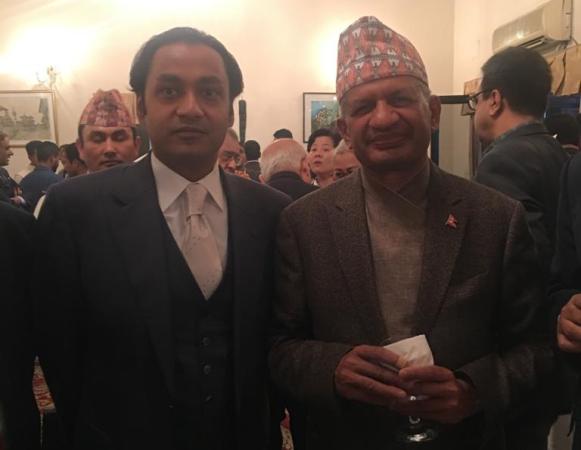 Nepal Embassy hosts reception