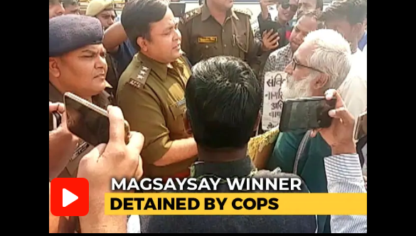 Magsaysay award winner arrested on way to Anti-Citizenship Act