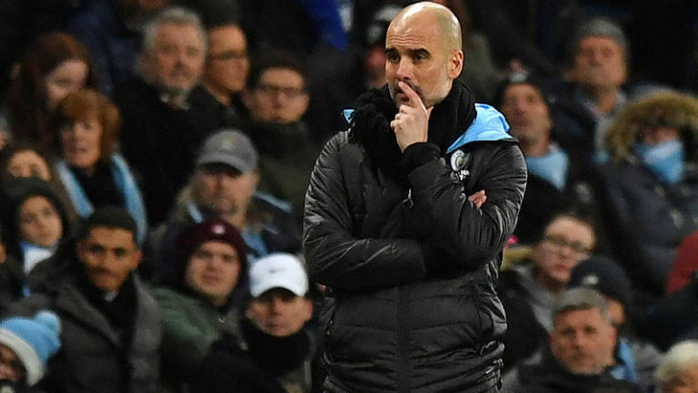 Guardiola takes swipe at Barca over Man City’s Euro ban