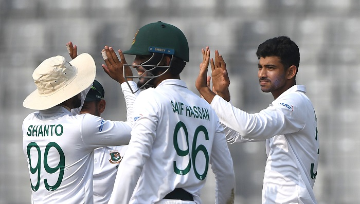 Bangladesh, Zimbabwe share honour on day one in one-off Test