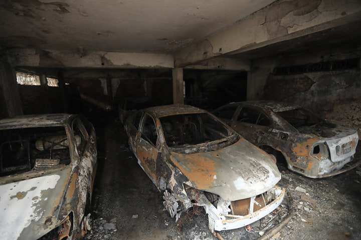 Probe body formed over Moghbazar fire