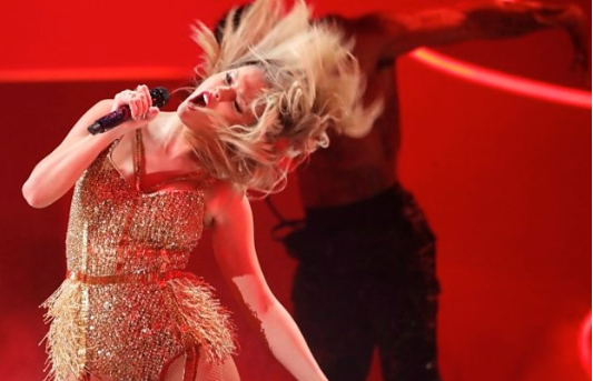 Taylor Swift literally plays The Man in new video