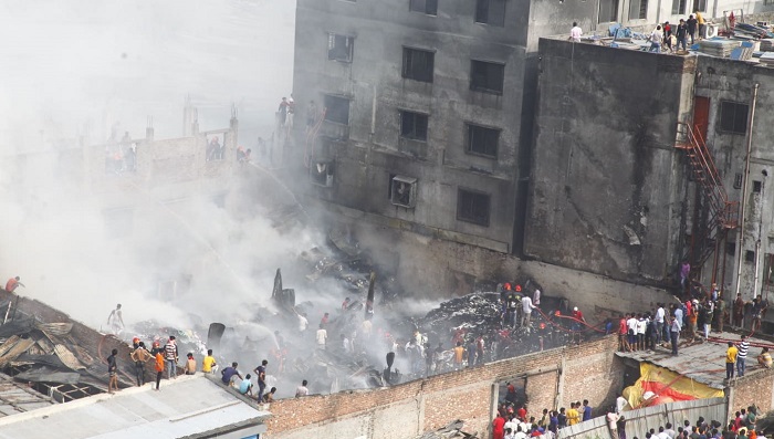 Mirpur Jhutpatti fire brought under control after two hours