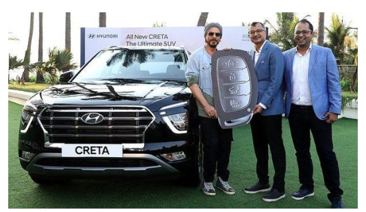 Shah Rukh Khan becomes the first owner of 2020 Hyundai Creta in India