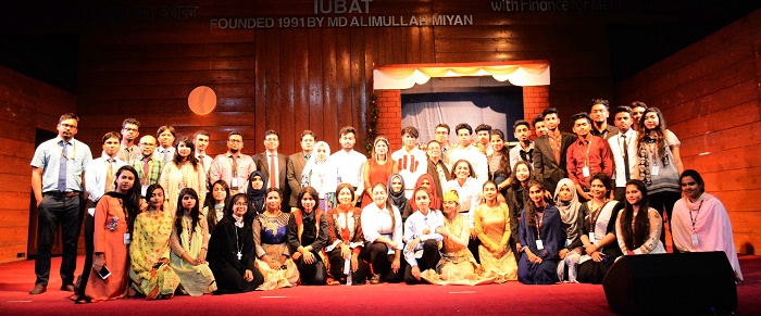 IUBAT’s Dept of English stages Drama Romeo and Juliet 