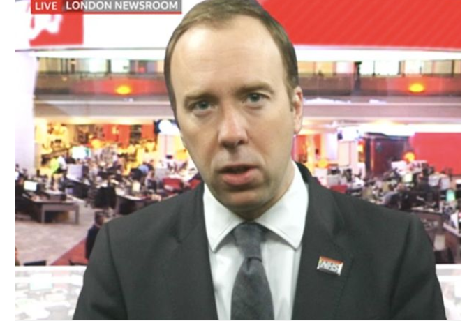 Coronavirus was like 'glass in my throat - I've lost half a stone' : UK Health Secretary  