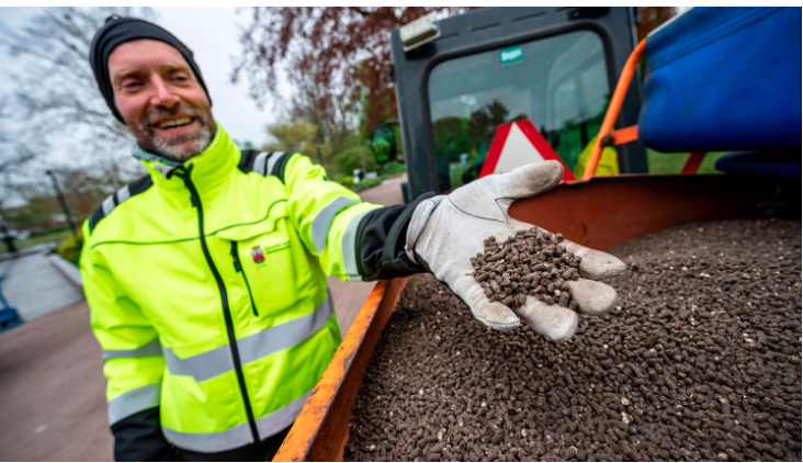 Swedish town dumps chicken manure in park to deter visitors