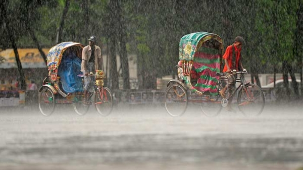 Light to moderate rain likely