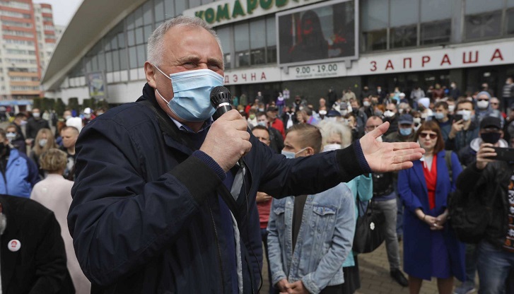 Belarus detains dozens of opposition activists