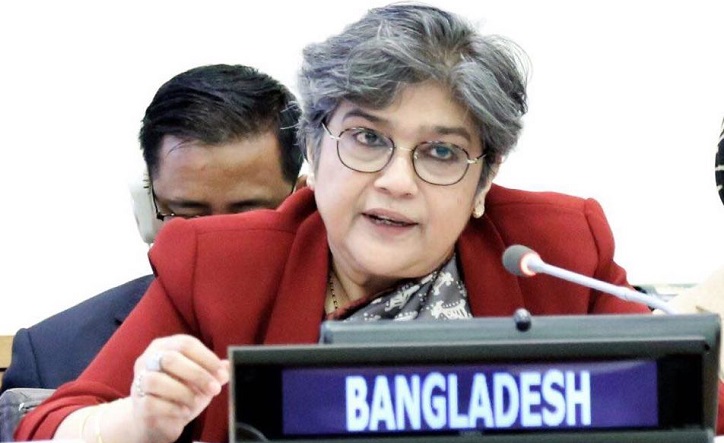 Bangladesh calls for sharing responsibility in humanitarian situations