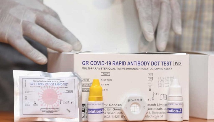 BSMMU to submit report on GK coronavirus antibody kit soon