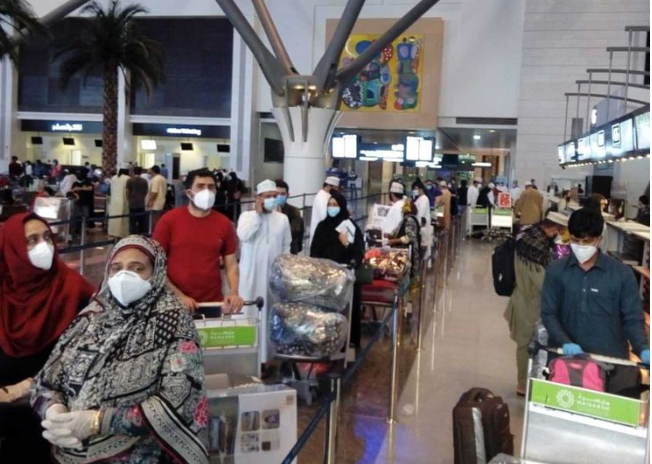 Middle East air travel demand down 98pc in May