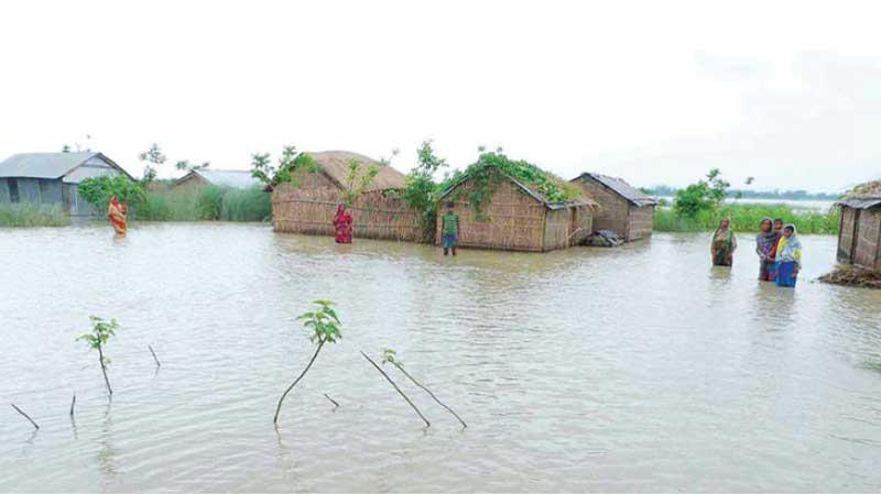 Flood situation remains unchanged in Jamalpur