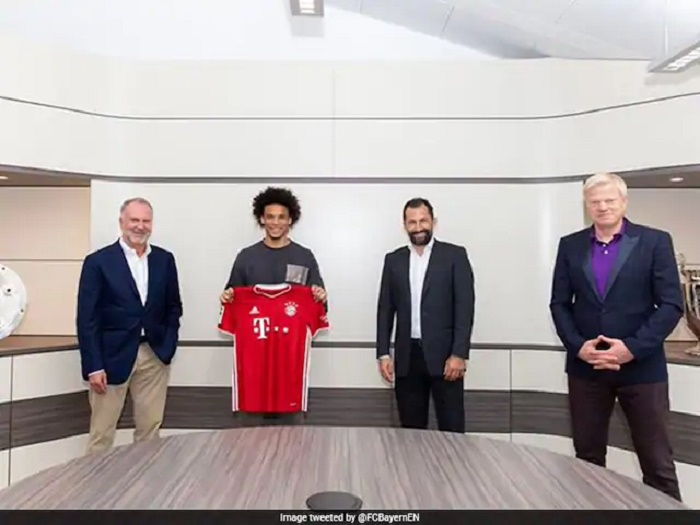 Bayern Munich confirm Leroy Sane signing from Man City