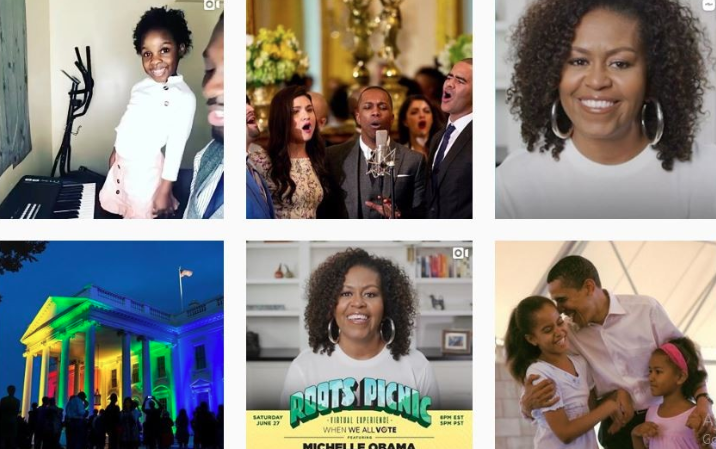 Michelle Obama shares video of dad, daughter singing 'I love my black so much'