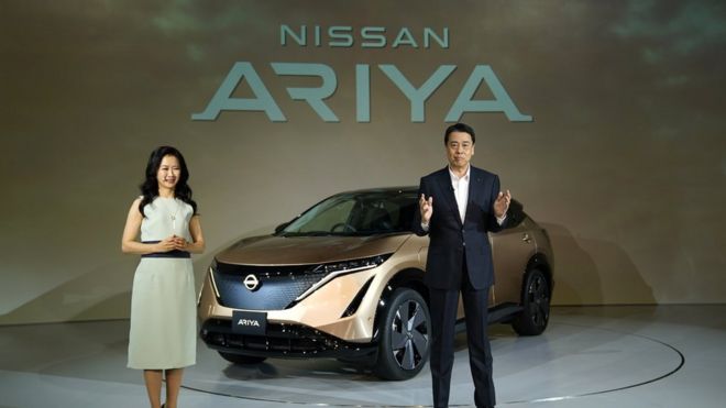 Nissan takes on Tesla in China's electric car market