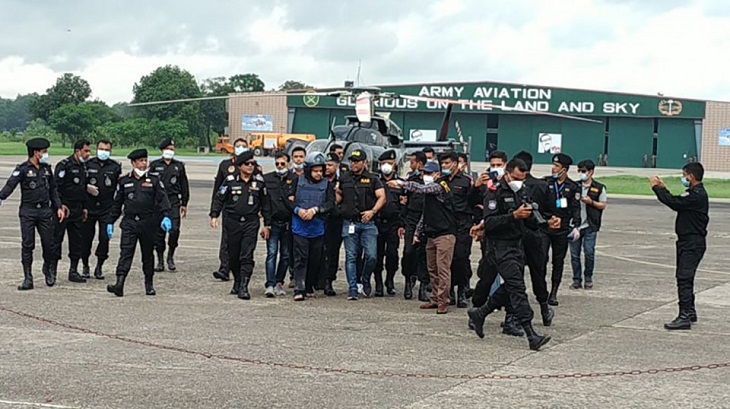 'Fraudster' Shahed flown to Dhaka by helicopter