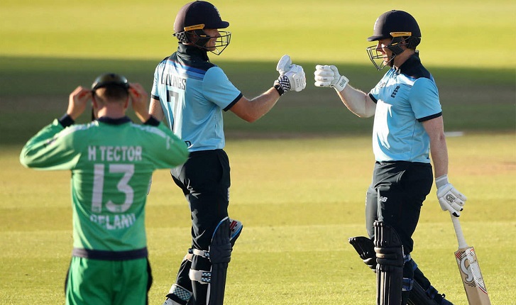 England beat Ireland by six wickets in 1st ODI