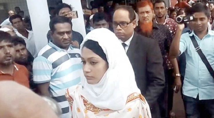 Rifat murder: victim's wife Minni, co-accused appear before court after five months