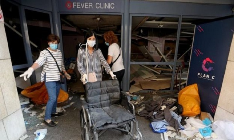 Beirut blast: WHO warns dozens of health facilities 'non-functional'