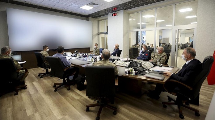 Turkey hits out at France as EU ministers meet on Med crisis