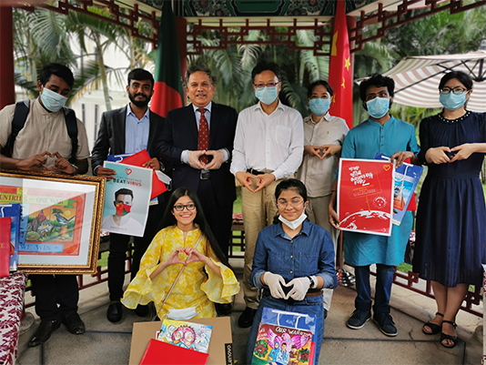Chinese embassy awards 22 artists for COVID awareness posters