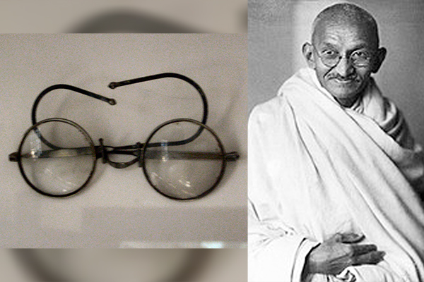 Gandhi's glasses left in letterbox sell for £260k