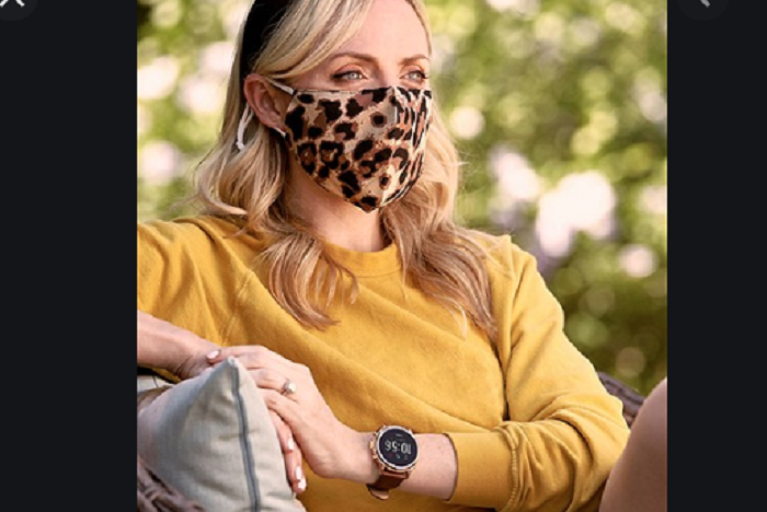 Animal print, beads or plain black, masks become fashion item