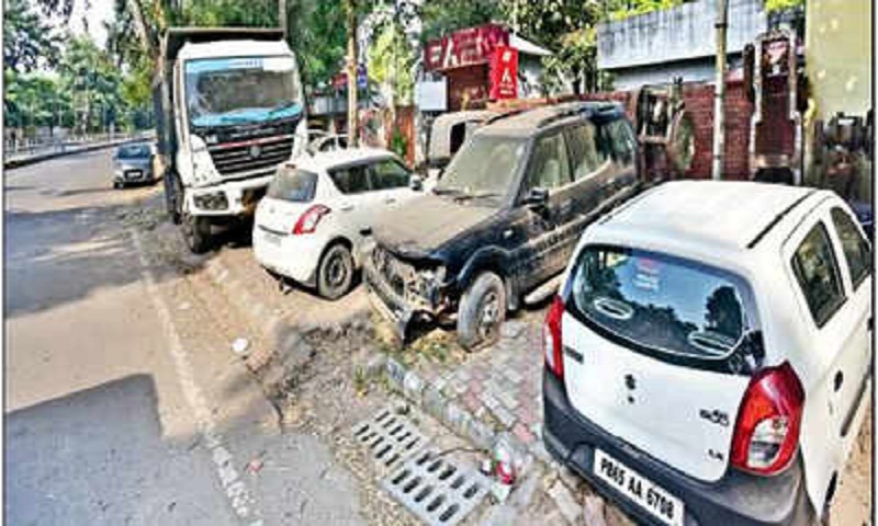 Police stations turn junkyards