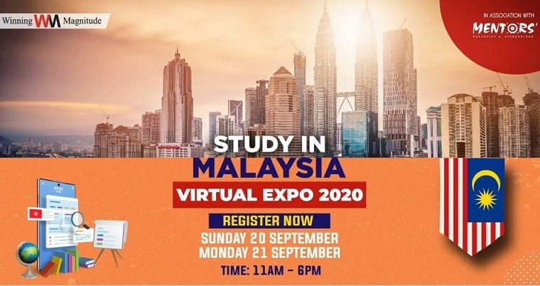 'Study in Malaysia: Virtual Expo 2020' to begin online Sept 20