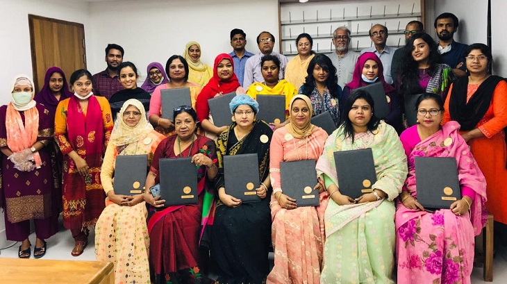 Joyeeta Foundation distributes certificates among women entrepreneurs 