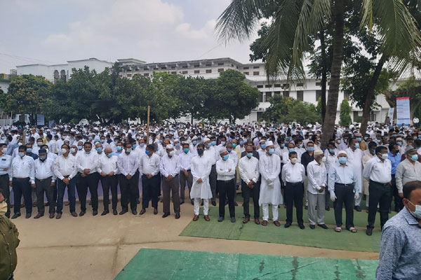Mahbubey Alam's namaz-e-Janaza held at Supreme Court compound