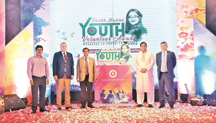 Sheikh Hasina Youth Volunteer Award’s logo unveiled