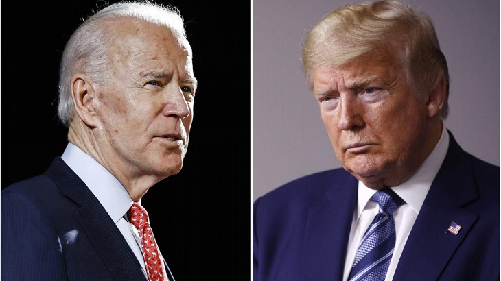 Trump traverses US as Obama steps up support for Biden