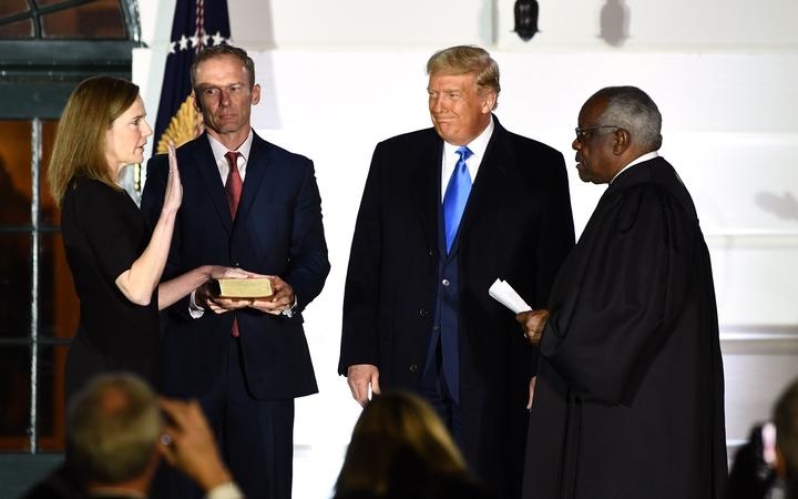 Amy Coney Barrett confirmed to US Supreme Court