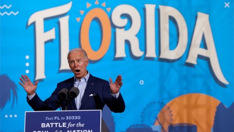 US Election 2020: Trump and Biden duel in critical state of Florida