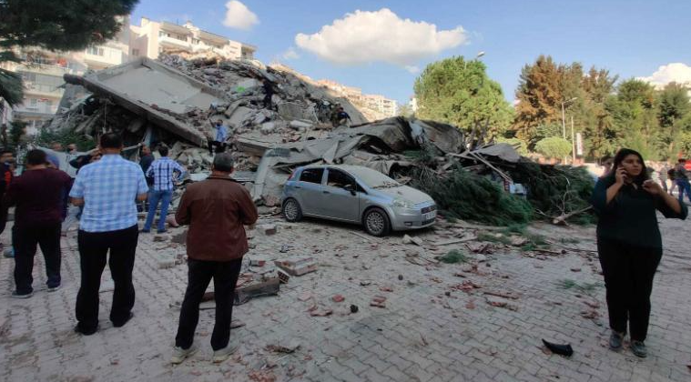Major earthquake rocks Greece and Turkey, topples buildings

