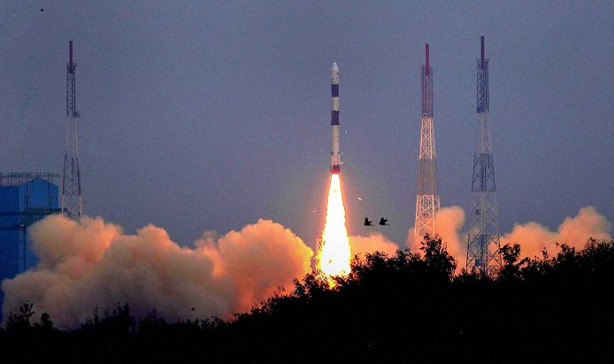 India successfully launches 10 satellites