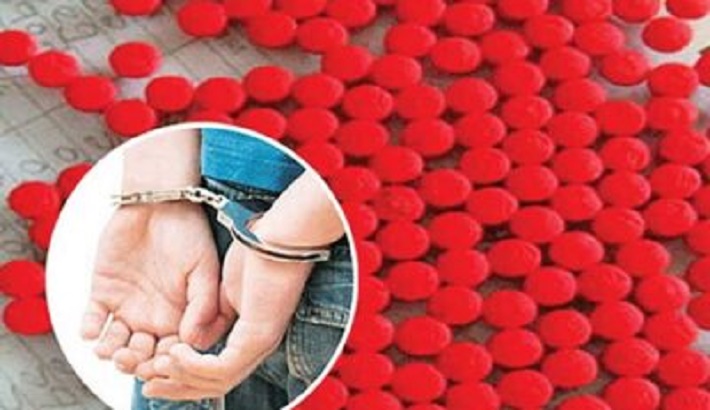4 held with 15,000 Yaba pills in city’s Jatrabari