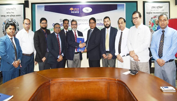 Group Life Insurance agreement signing between Rural Development Academy and Guardian Life