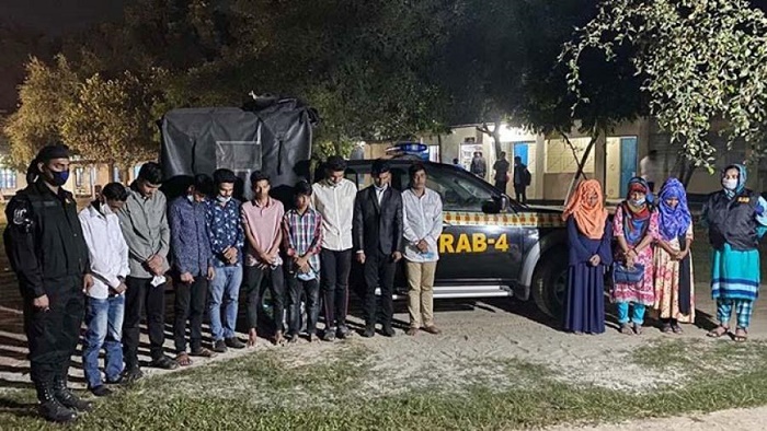 14 fraudsters held over fake job scam in Savar, 20 rescued