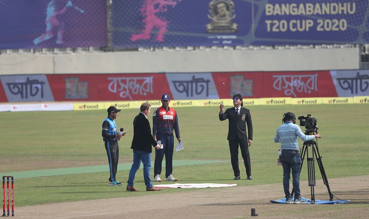 Dhaka bowls first against Barishal in Bangabandhu T20