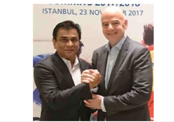 FIFA President seeks speedy, complete recovery of Salahuddin
