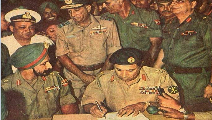 I had set the surrender stage at Race Course: Indian Brig