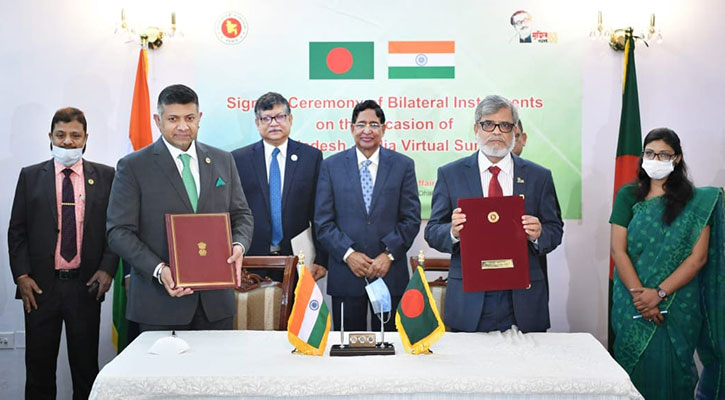 Dhaka, Delhi sign seven instruments