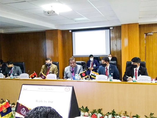 BGB - BSF DG level talks begin in Guwahati
