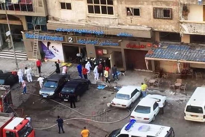Fire at Egyptian hospital kills 7 coronavirus patients