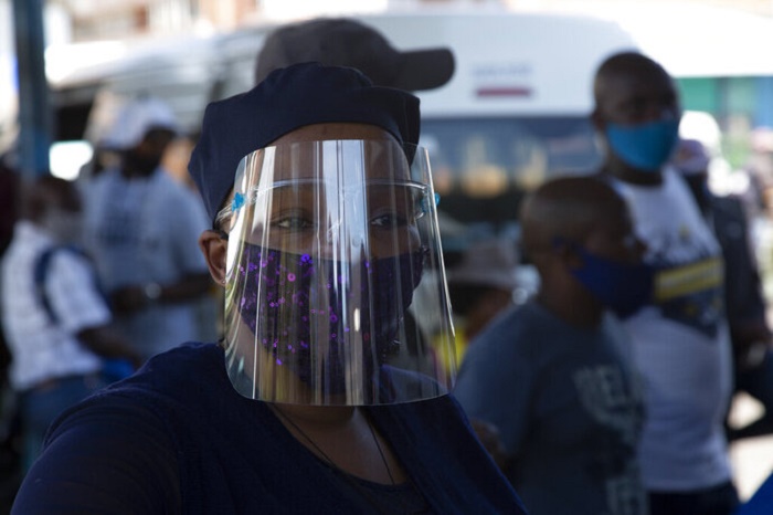 S. Africa bans alcohol sales, requires masks in public